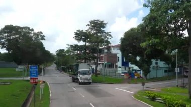 Otobüs yoldan Singapur