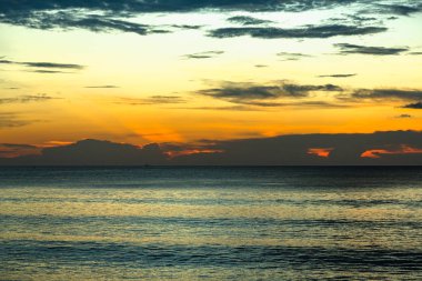 Günbatımı manzaralı görünüm