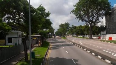 Otobüs yoldan Singapur