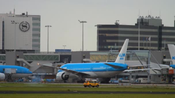 Ochtend verkeer in Amsterdam — Stockvideo