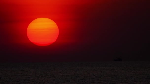 Paisagem do pôr do sol em Phuket — Vídeo de Stock