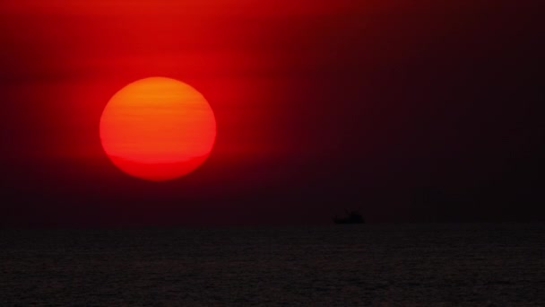 Paisaje al atardecer en Phuket — Vídeos de Stock