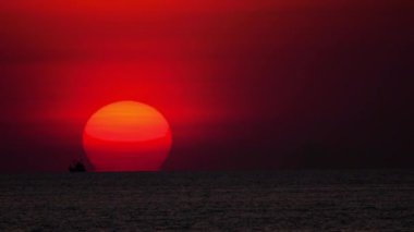 Phuket 'te gün batımı manzarası