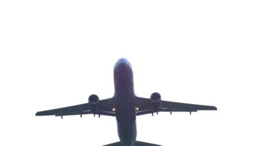 Jet uçağı kalkıyor.