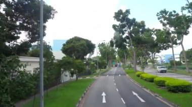 Otobüs yoldan Singapur