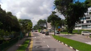 Otobüs yoldan Singapur