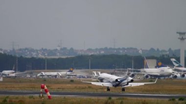 Frankfurt bölgesindeki açılış iş jeti