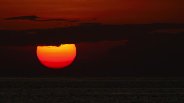 Sunset landscape at Phuket — Stock Video