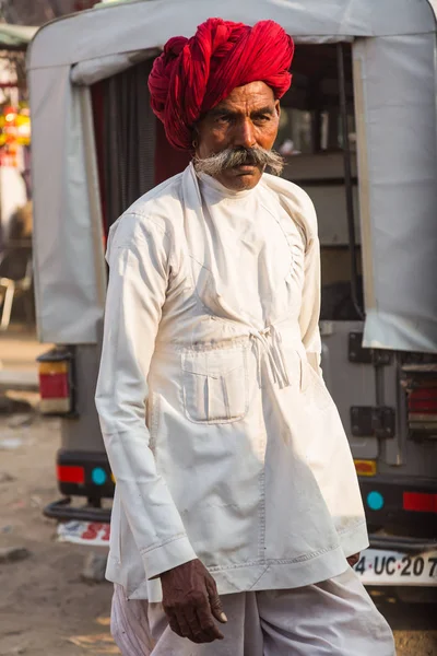 Hombre indio en la Feria de Pushkar — Foto de Stock