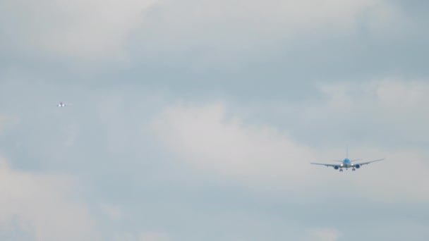 喷气式飞机接近 — 图库视频影像