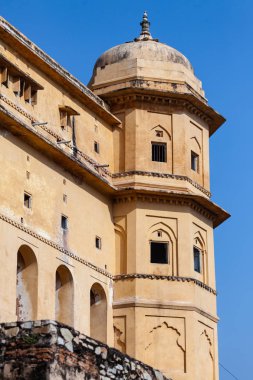 Eski bina cephe Jaipur şehrinde