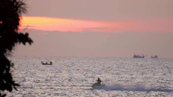 Coucher de soleil à Phuket — Video