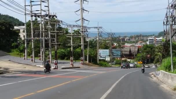 Road, Phuket sziget — Stock videók