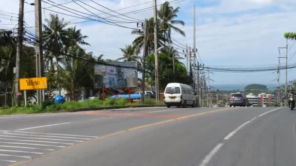 Road, Phuket sziget — Stock videók