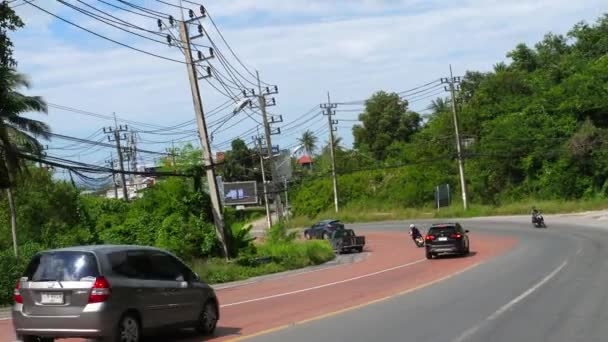 Estrada de Phuket Island — Vídeo de Stock