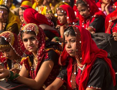 Pushkar içinde Hintli kızlar