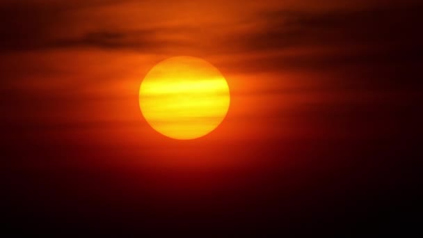 Sunset landscape at Phuket, timelapse — Stock Video