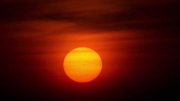Sonnenuntergangslandschaft auf Phuket — Stockvideo