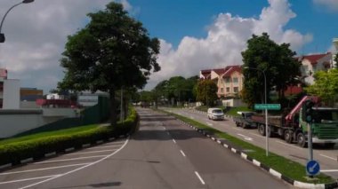 Otobüs yoldan Singapur