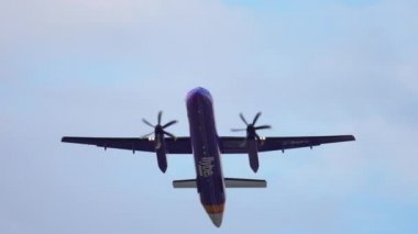 Turboprop uçak kalkış