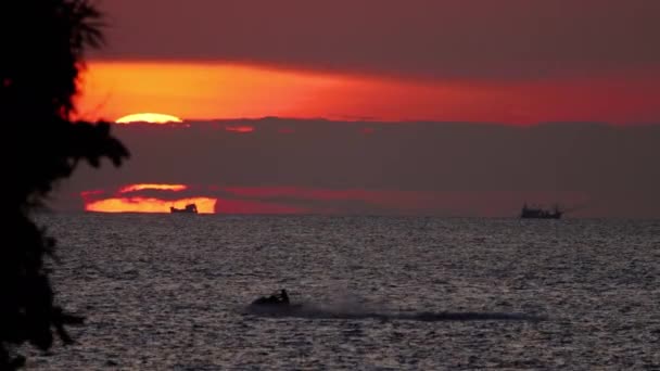 Paisagem do pôr do sol em Phuket — Vídeo de Stock