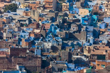 Blue City Mehrangarh kaleden gördüm