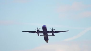 Turboprop uçak kalkış