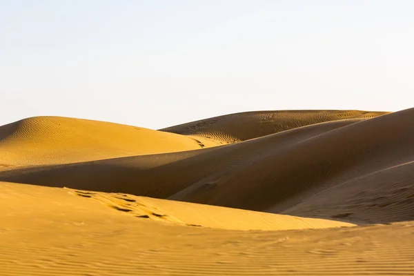 Deserto dunas de areia paisagem — Fotografia de Stock