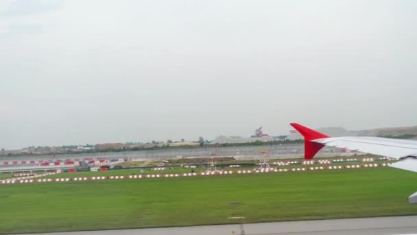 Vista aérea Aeropuerto de Singapur Changi — Vídeos de Stock