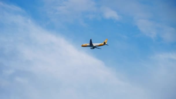 空中客车 A320 Scoot 航空公司起飞 — 图库视频影像