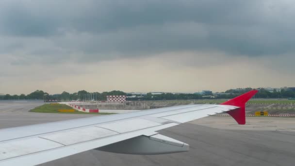 Terminal Four in Changi Airport — Stock Video