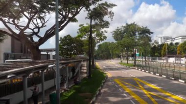 Otobüs yoldan Singapur