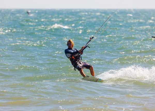 Tricks kiteboarding photo — Stock Photo, Image