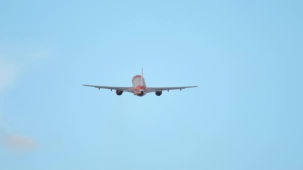 EasyJet Airbus 320 wyjazdu — Wideo stockowe