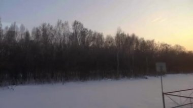 Sibirya bahar manzara