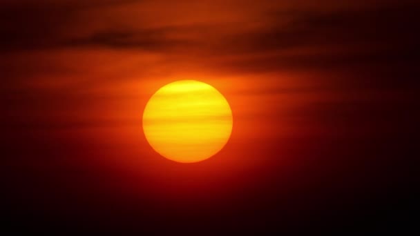 Peisajul apusului de soare la Phuket, timelapse — Videoclip de stoc