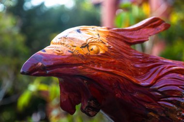 Ahşap heykel Vietnam