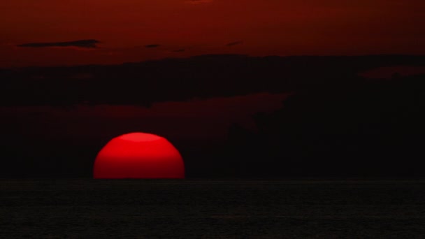 Paisagem do pôr do sol em Phuket — Vídeo de Stock