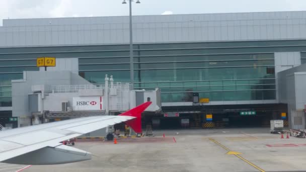 Terminal quattro dell'aeroporto di Changi — Video Stock