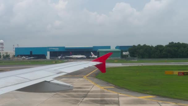 Terminal Four in Changi Airport — Stock Video