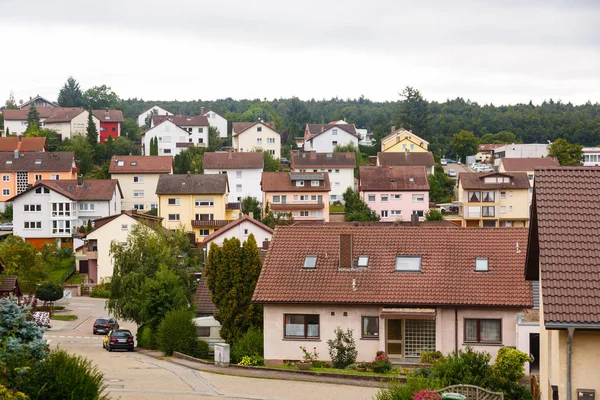 European buildings village — 图库照片