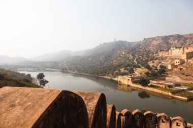 jaipur şehrinde Amber fort