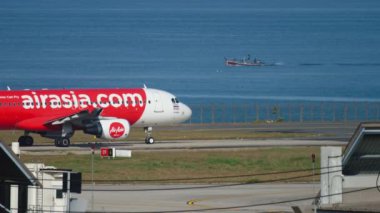 AirAsia Airbus A320 taksicilik