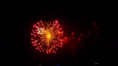 Şehir Festivali 'nde renkli havai fişekler