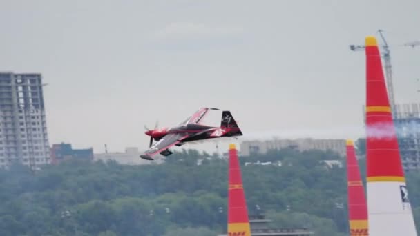 Performanța avionului de curse — Videoclip de stoc