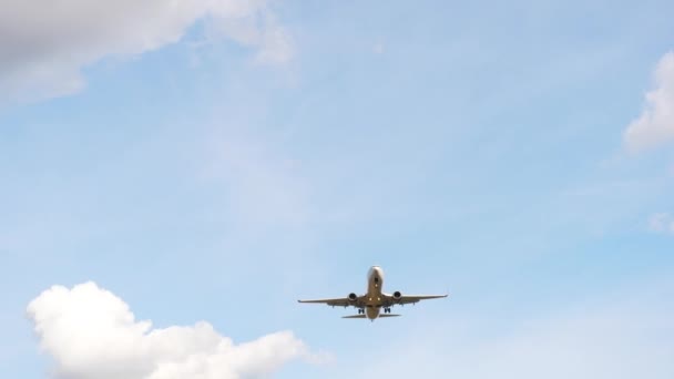 Боїнг 737 наближається — стокове відео