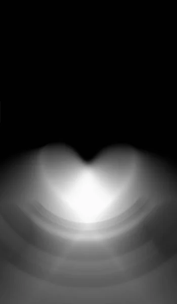 Light in the shape of the heart. Love Concept. Abstraction — Stock Photo, Image