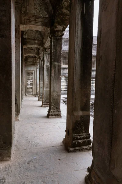 Cambodia. Angkor Wat 02.2019 Fragments of the Palace. Sights. — Stock Photo, Image