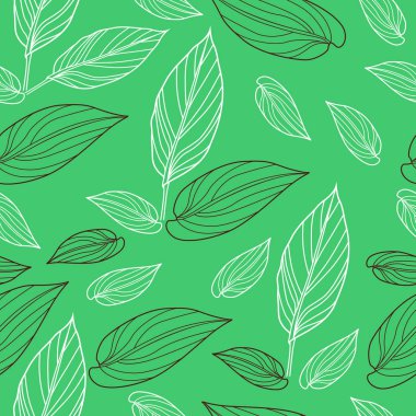 vektörsüz çiçek deseni