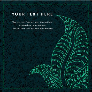 Grunge vektör tebrik kartı